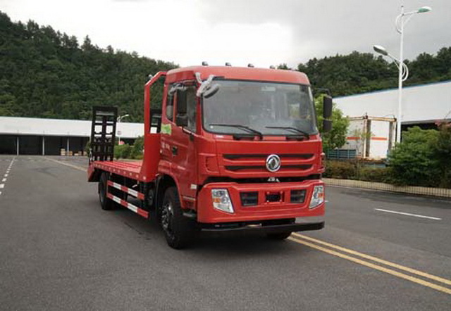 東風(fēng)特商國五單橋平板運輸車EQ5166TPBFV挖掘機(jī)運輸車