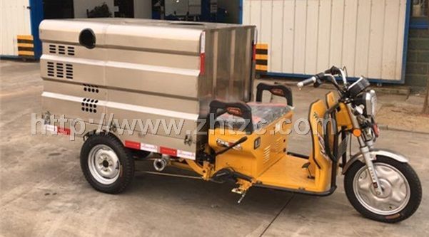 電動(dòng)三輪高壓清洗車(chē)路面沖洗車(chē)小廣告清理車(chē)